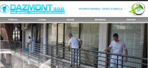 HIGIJENSKO ODRŽAVANJE TEL. +382 68 007 110